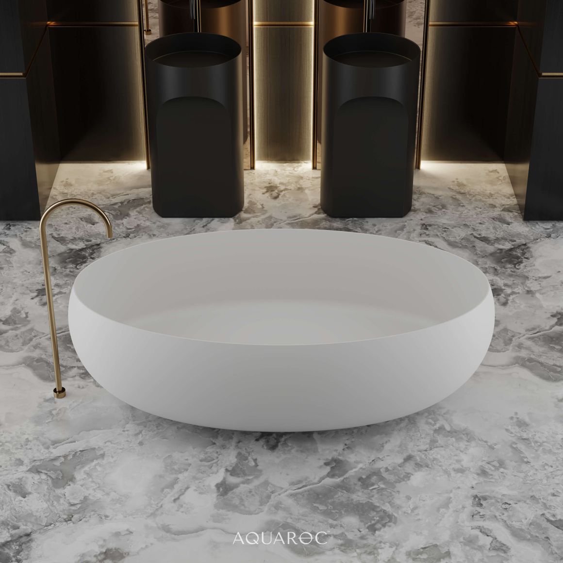 Stone Resin Baths Aquaroc