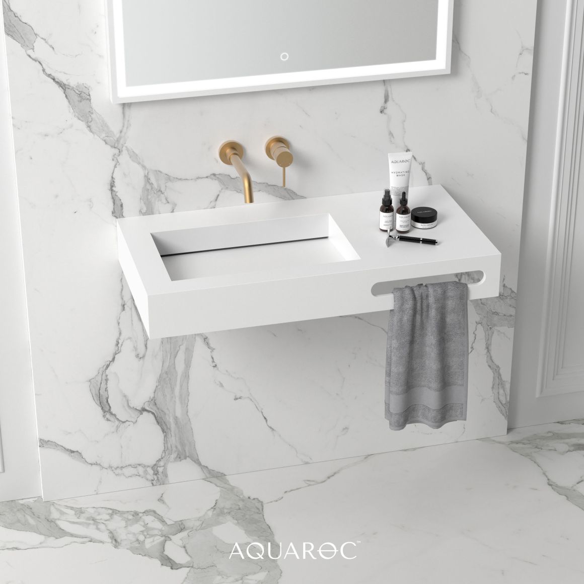 Stone Basins Luxury Stone Resin Basins by Aquaroc
