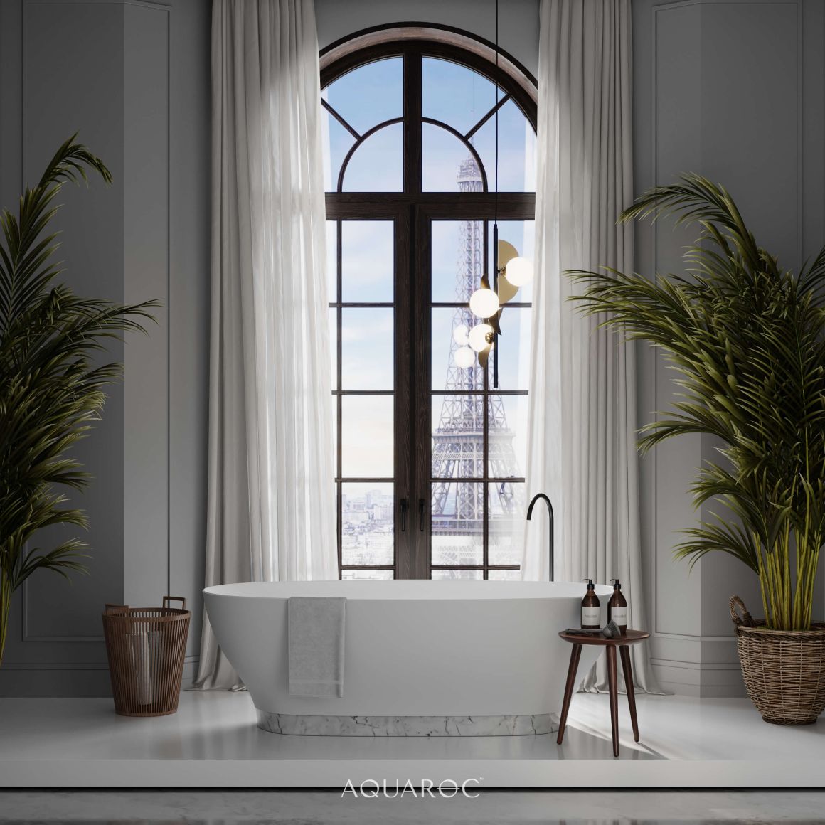 Stone Resin Baths Aquaroc