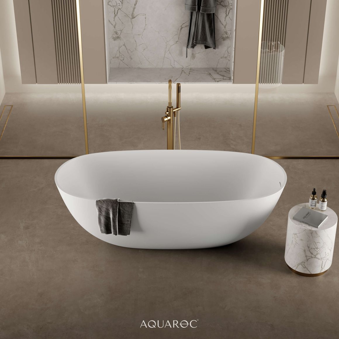 Stone Baths Luxury Stone Resin Baths by Aquaroc
