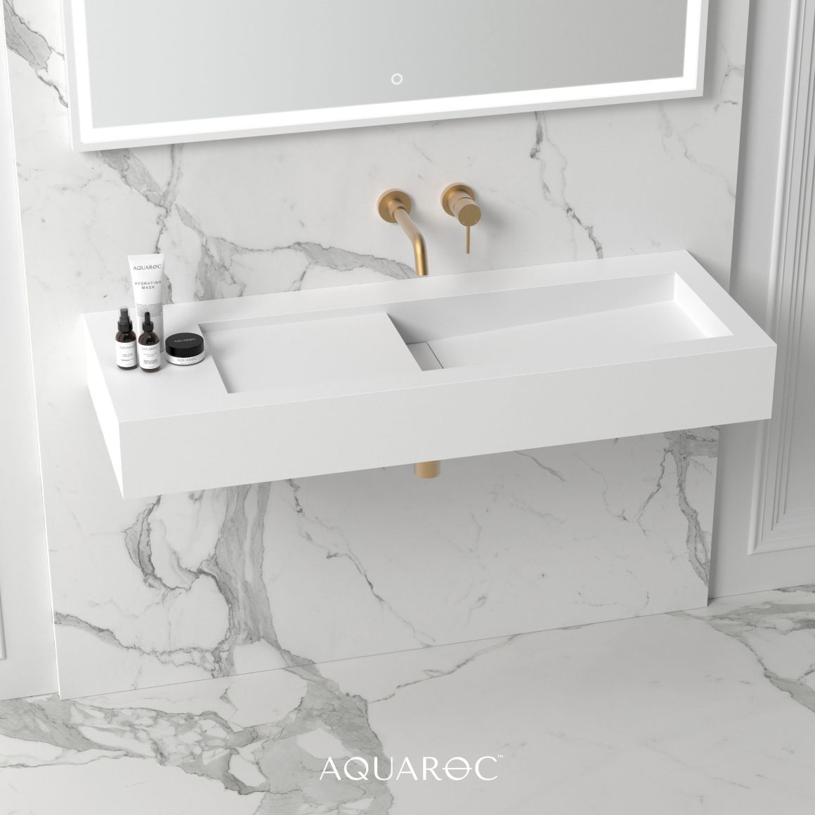 Stone Basins Luxury Stone Resin Basins by Aquaroc