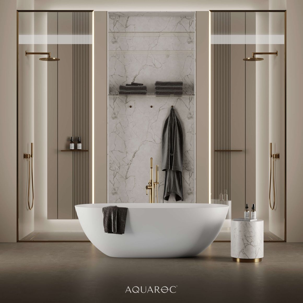 Stone Baths Luxury Stone Resin Baths by Aquaroc