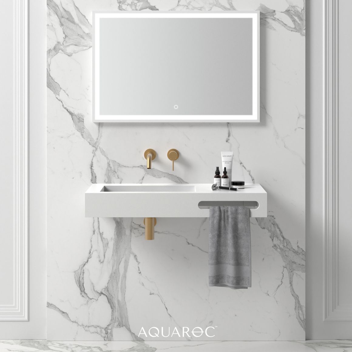 Stone Basins Luxury Stone Resin Basins by Aquaroc