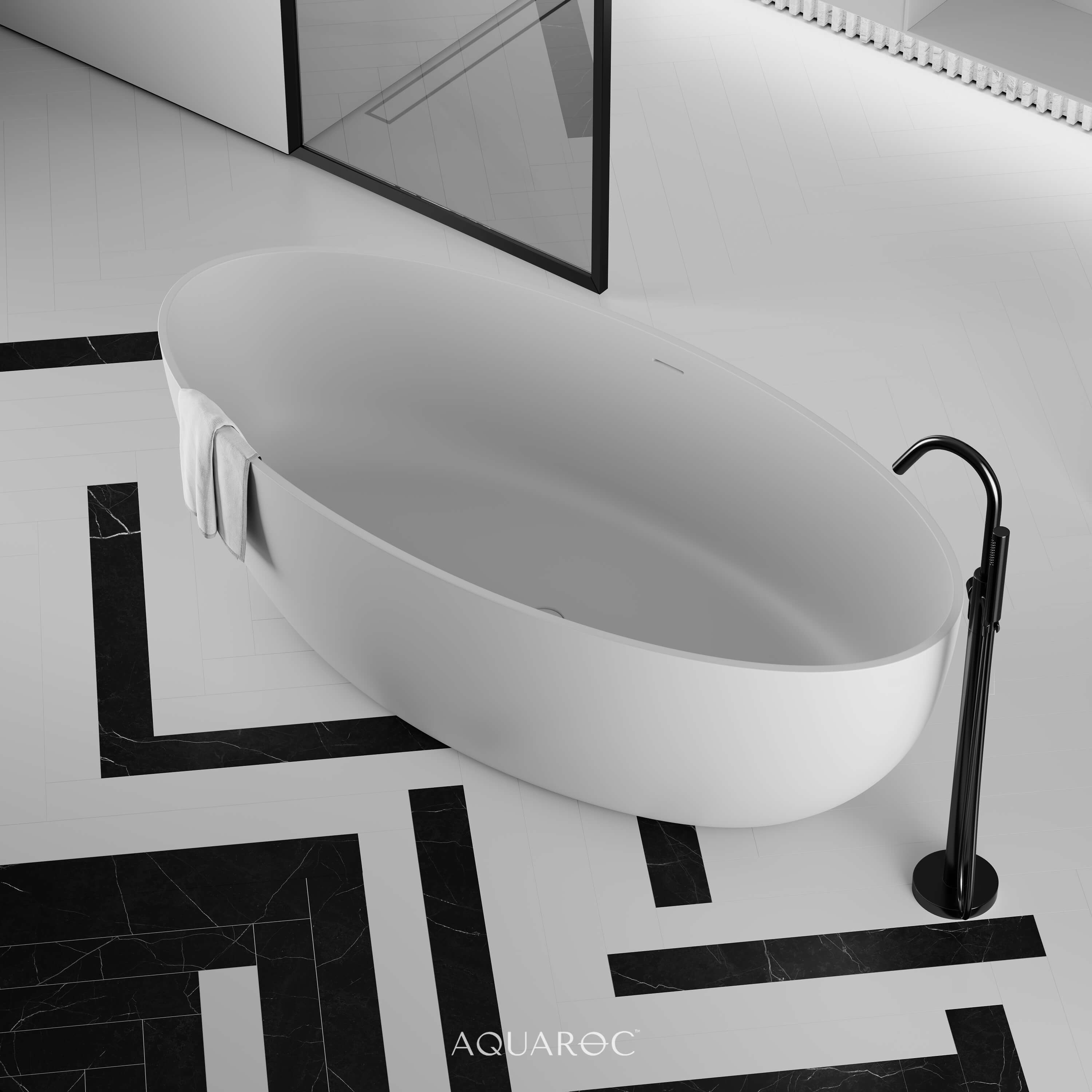 stone resin freestanding baths